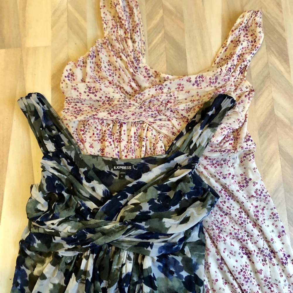 NWOT- 2 beautiful floral tops - Picture 1 of 5